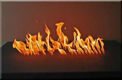fires that flost above metal