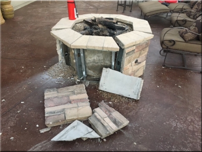 Fire Pit Explosion